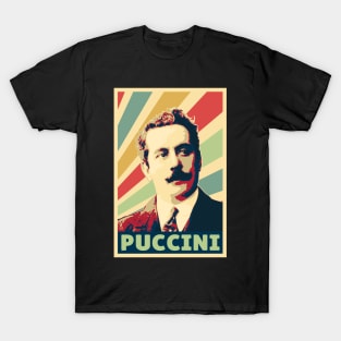 Giacomo Puccini Vintage Colors T-Shirt